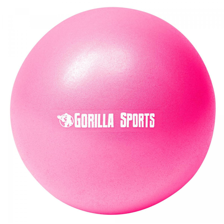 Mini pelota de Pilates rosa de 23 cm